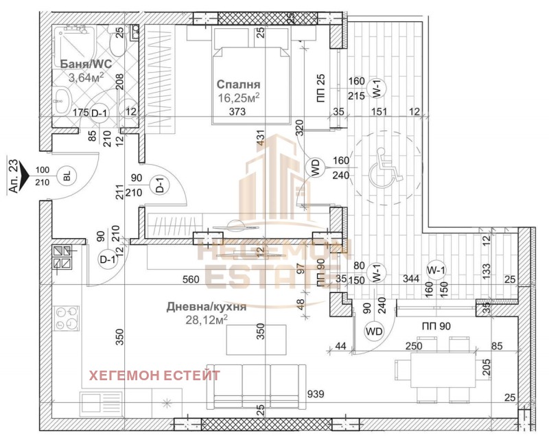 Продается  1 спальня Варна , Левски 1 , 86 кв.м | 23429652