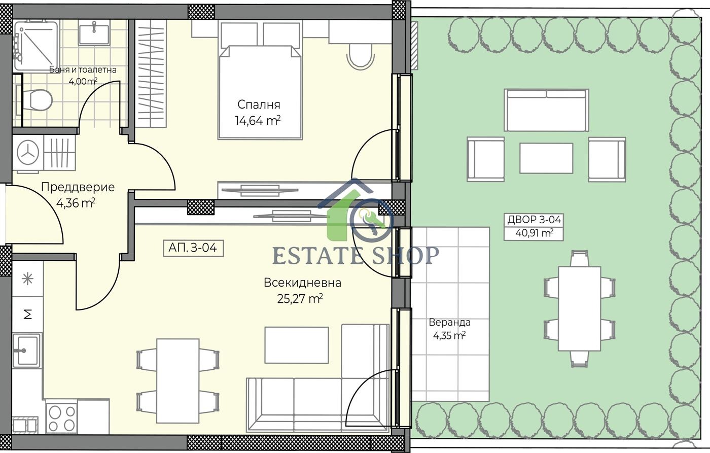 Продава 2-СТАЕН, гр. Пловдив, Остромила, снимка 5 - Апартаменти - 55402513