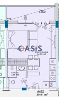 Продава 1-СТАЕН, област Бургас, гр. Свети Влас • 98451 € / 192553.42 лв. • 78596534 11