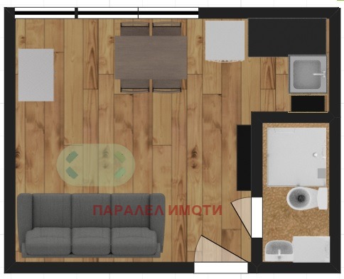 Продава 1-СТАЕН, гр. Пловдив, Христо Смирненски, снимка 1 - Aпартаменти - 46944040