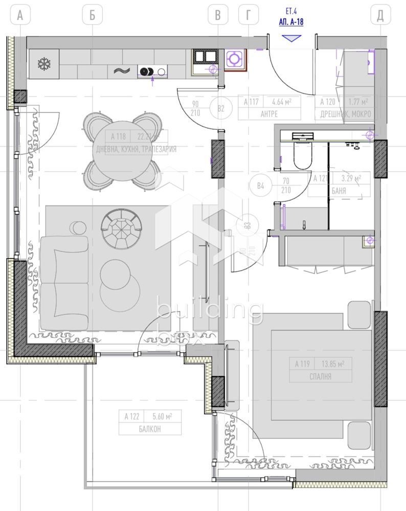 Продава 2-СТАЕН, гр. София, Манастирски ливади, снимка 10 - Апартаменти - 53862280