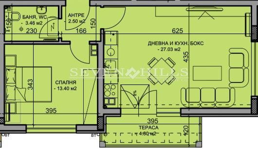 Продава  2-стаен град Пловдив , Христо Смирненски , 76 кв.м | 22966316 - изображение [6]