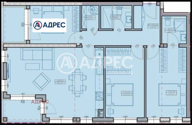 Продава МНОГОСТАЕН, гр. Варна, Кайсиева градина