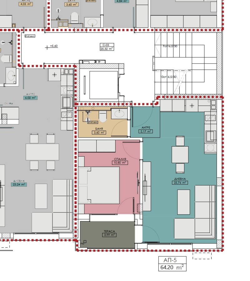 Продава 2-СТАЕН, гр. Пловдив, Младежки Хълм, снимка 8 - Aпартаменти - 47502930