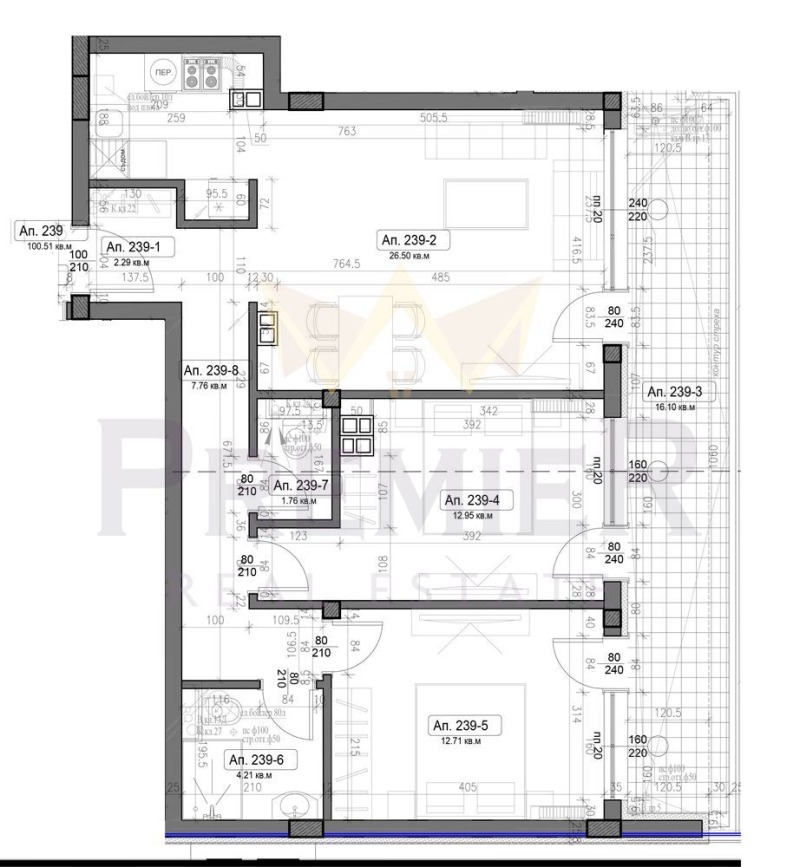 На продаж  2 спальні Варна , Възраждане 1 , 102 кв.м | 77497656 - зображення [2]