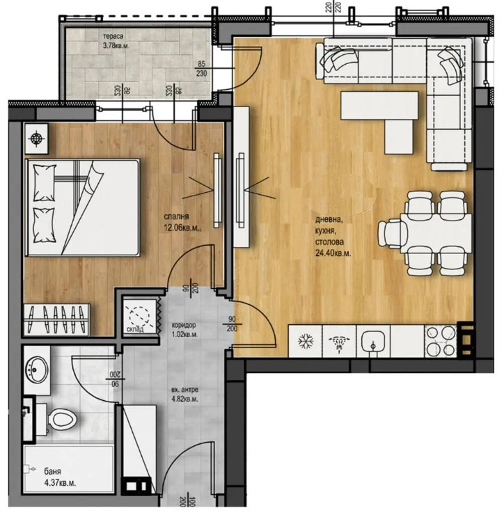 Продава 2-СТАЕН | Imot.bg — изображение 1