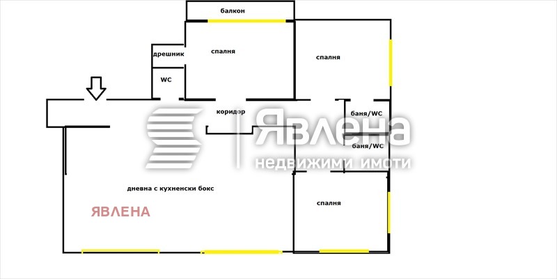 Продава 4-СТАЕН, гр. София, Изток, снимка 16 - Апартаменти - 55905527