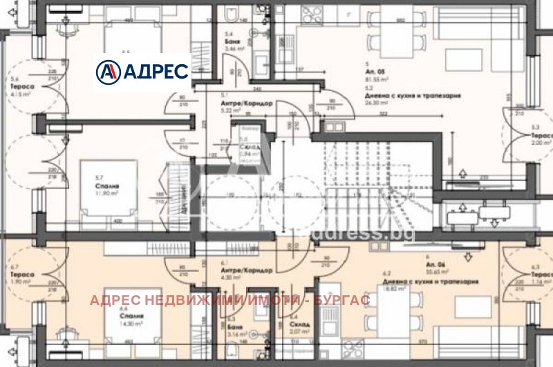 Til salgs  2 soverom Burgas , Meden rudnik - zona B , 98 kvm | 56866262 - bilde [2]
