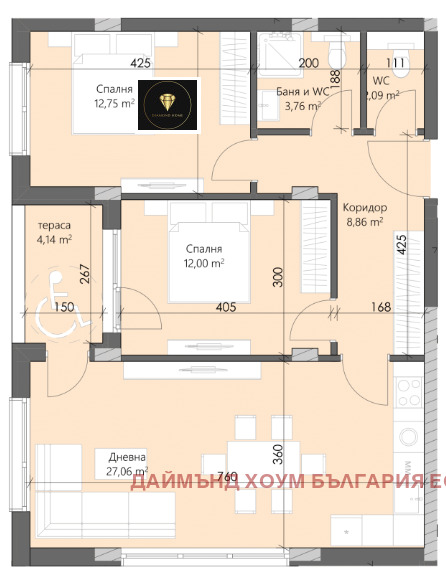 Продава  3-стаен град Пловдив , Кършияка , 101 кв.м | 88493598 - изображение [2]