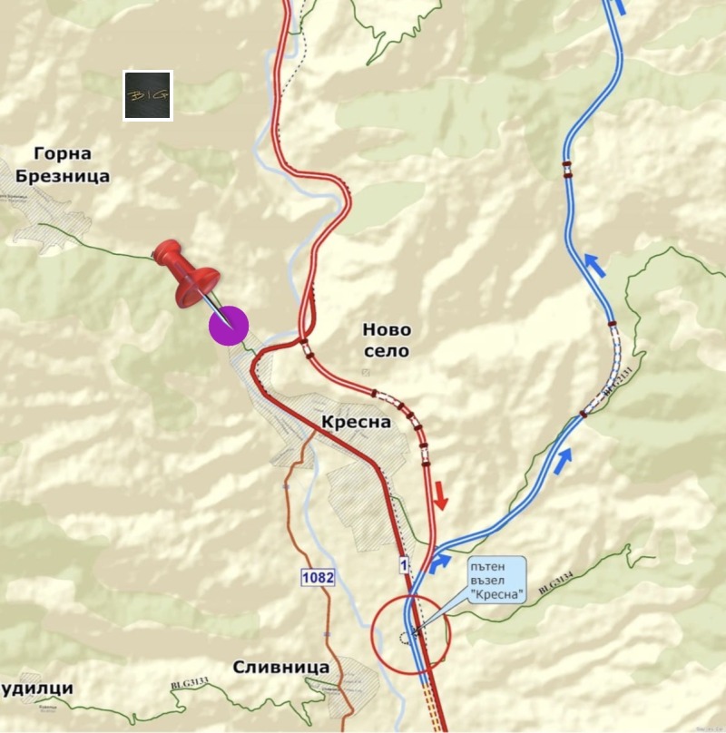 Продава ПАРЦЕЛ, гр. Кресна, област Благоевград, снимка 9 - Парцели - 39797635