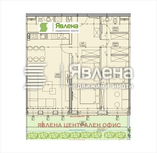 Продава 3-СТАЕН, гр. София, Кръстова вада, снимка 3 - Aпартаменти - 48201197