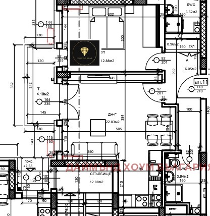 Na prodej  2 ložnice Plovdiv , Christo Smirnenski , 69 m2 | 88499730 - obraz [3]