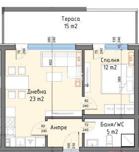 1 bedroom Zapaden, Plovdiv 4