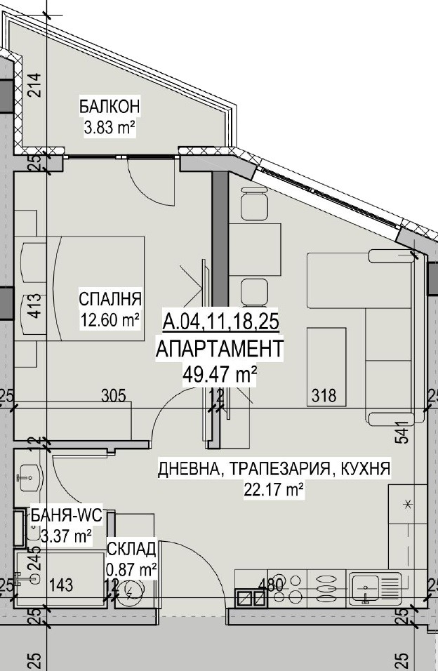 Продава  2-стаен град Стара Загора , Казански , 57 кв.м | 51941692