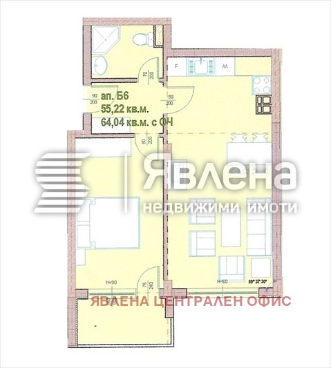 Продава 2-СТАЕН, гр. София, Център, снимка 2 - Апартаменти - 54071977