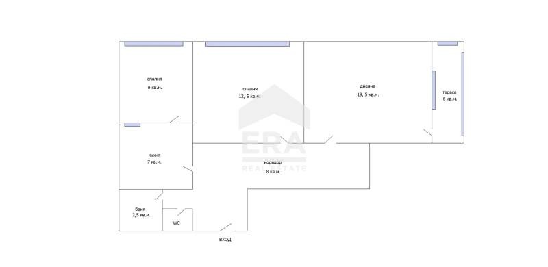 Na sprzedaż  2 sypialnie Warna , Czataldża , 91 mkw | 77376573 - obraz [14]