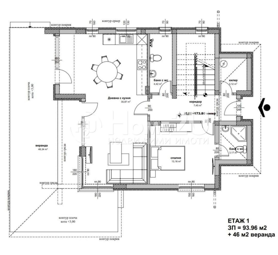 Продава КЪЩА, с. Приселци, област Варна, снимка 9 - Къщи - 53963206