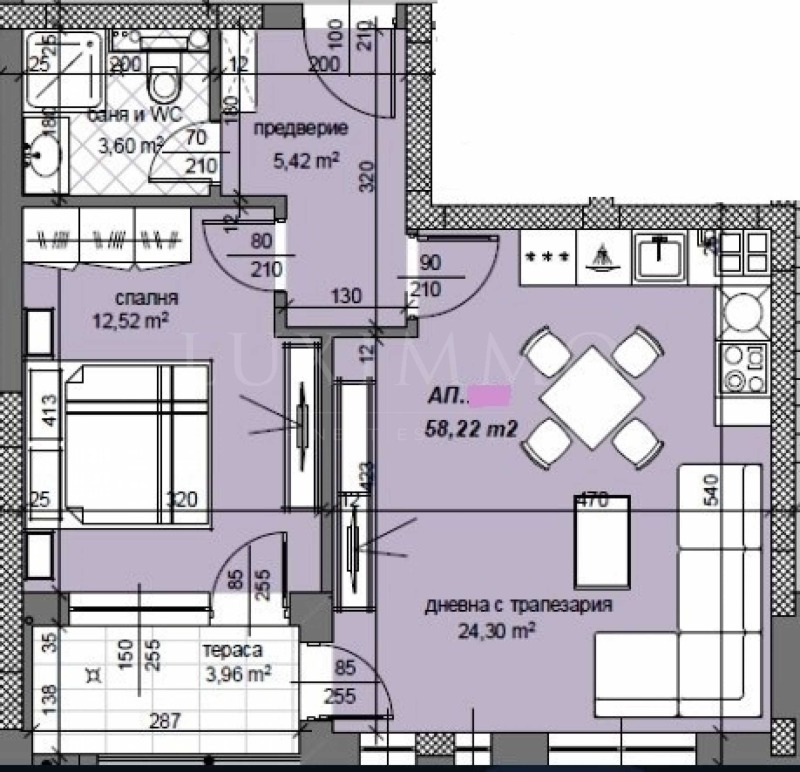 Продава 2-СТАЕН, гр. Пловдив, Христо Смирненски, снимка 2 - Апартаменти - 53203941