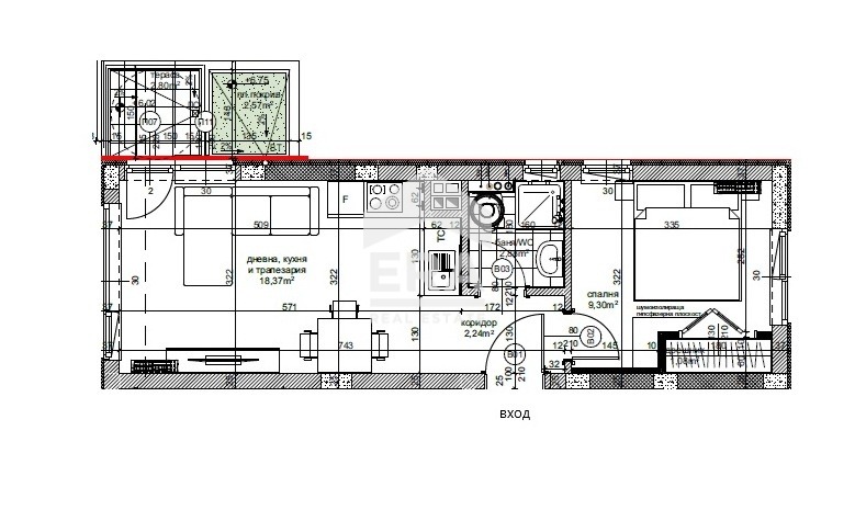 Продава 2-СТАЕН, гр. Варна, Виница, снимка 14 - Апартаменти - 55362796