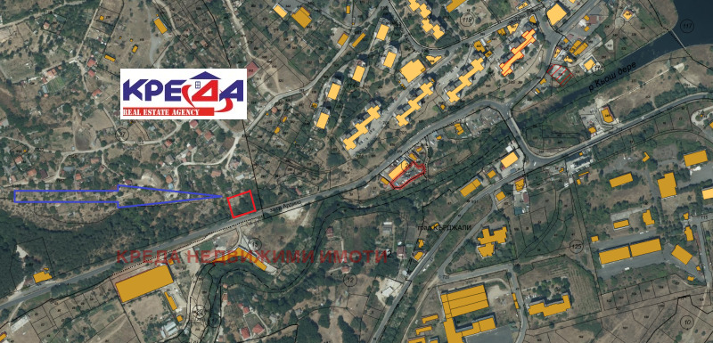 Продава ПАРЦЕЛ в град Кърджали, Възрожденци - 1145 кв.м / При запитване, КРЕДА НЕДВИЖИМИ ИМОТИ