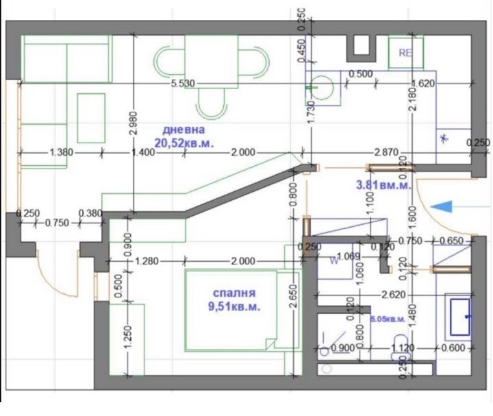 Продава 2-СТАЕН, гр. Варна, Владислав Варненчик 1, снимка 4 - Апартаменти - 53073850