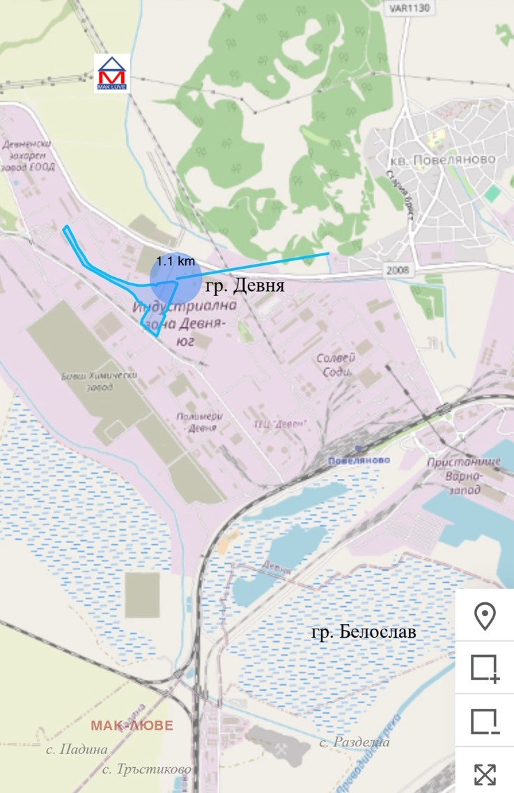 Продава ПАРЦЕЛ, гр. Девня, област Варна, снимка 2 - Парцели - 53460918