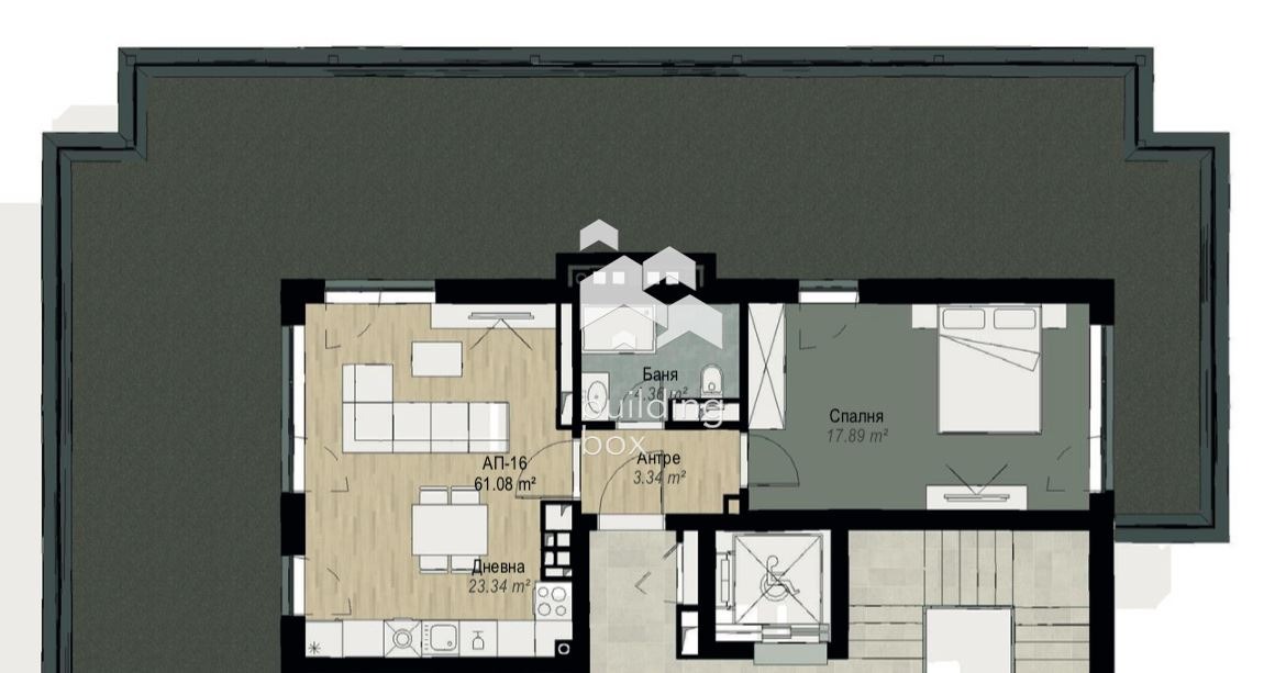 Продава 2-СТАЕН, гр. София, Витоша, снимка 12 - Апартаменти - 54276992