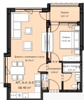 Продава  2-стаен град Пловдив , Остромила , 77 кв.м | 67038062 - изображение [2]