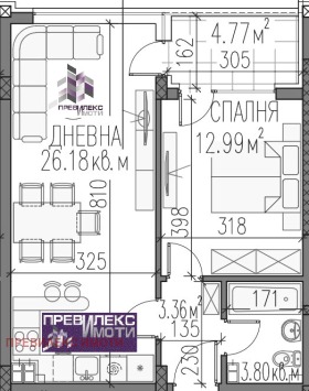 1 slaapkamer Kamenitsa 2, Plovdiv