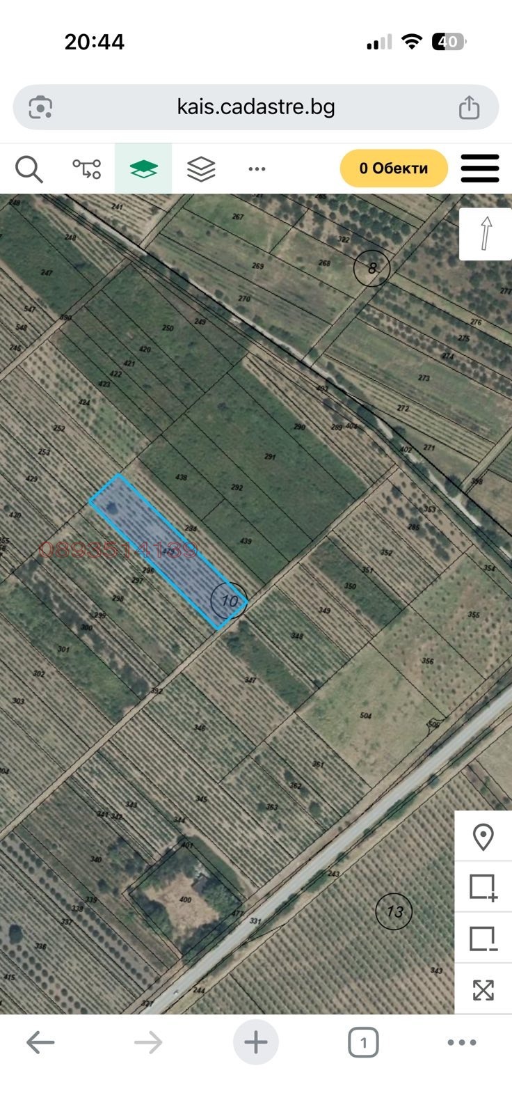 Til salg  Jord region Plovdiv , Kuklen , 3.201 dka | 56063072