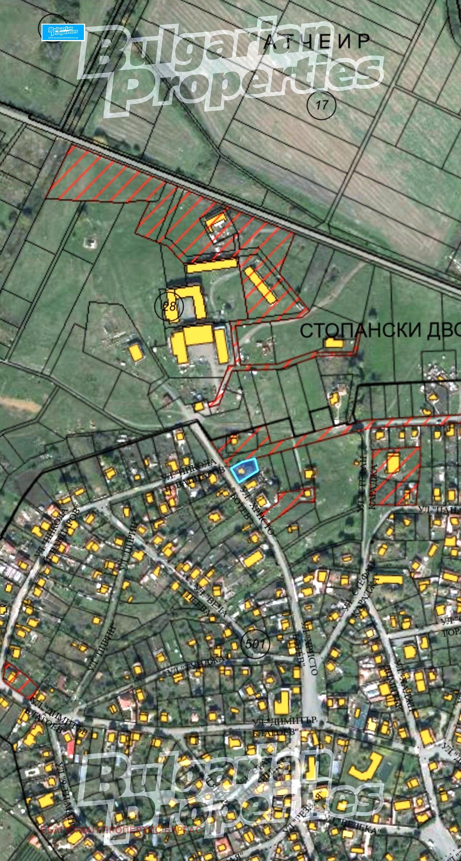 Продава ПАРЦЕЛ, гр. Бургас, с. Извор, снимка 5 - Парцели - 56109180