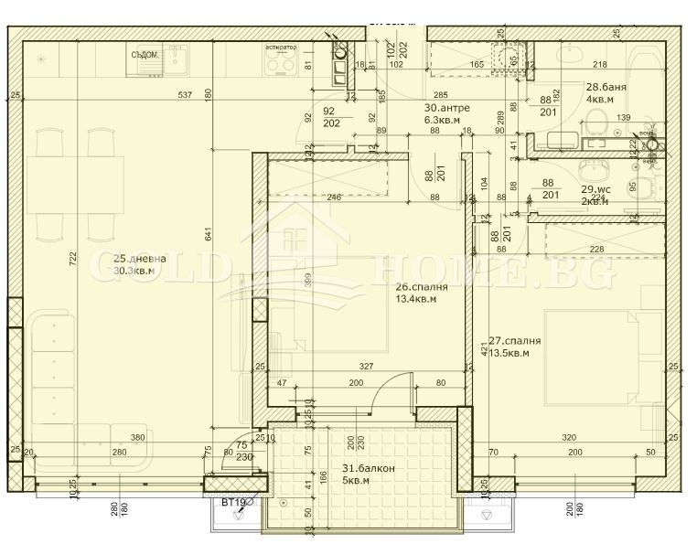 Продава  3-стаен град Пловдив , Остромила , 94 кв.м | 78201514 - изображение [4]