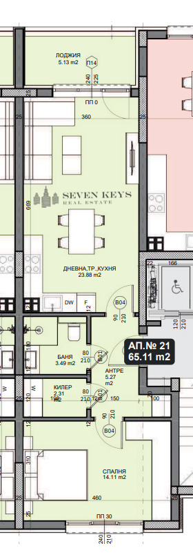Продава  2-стаен град Варна , Галата , 65 кв.м | 45301822 - изображение [7]