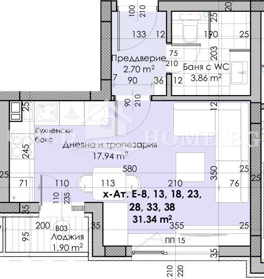 Продава 1-СТАЕН, гр. Пловдив, Южен, снимка 14 - Апартаменти - 53314942
