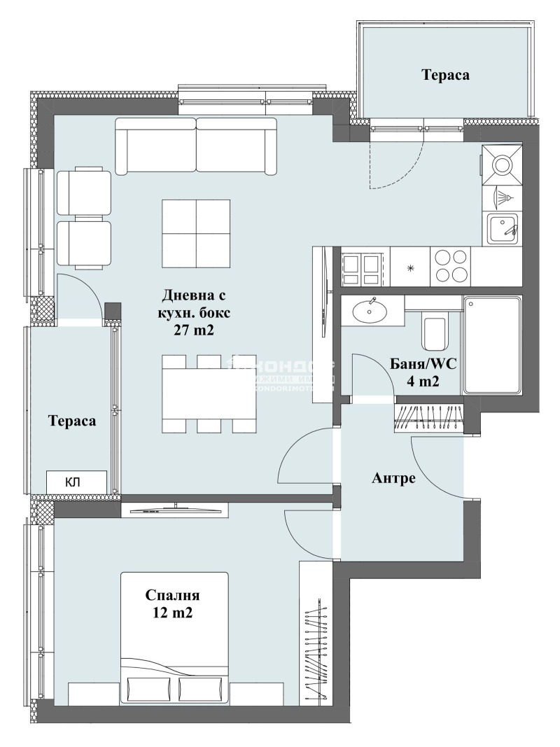 Продава  2-стаен град Пловдив , Западен , 78 кв.м | 75041931 - изображение [3]