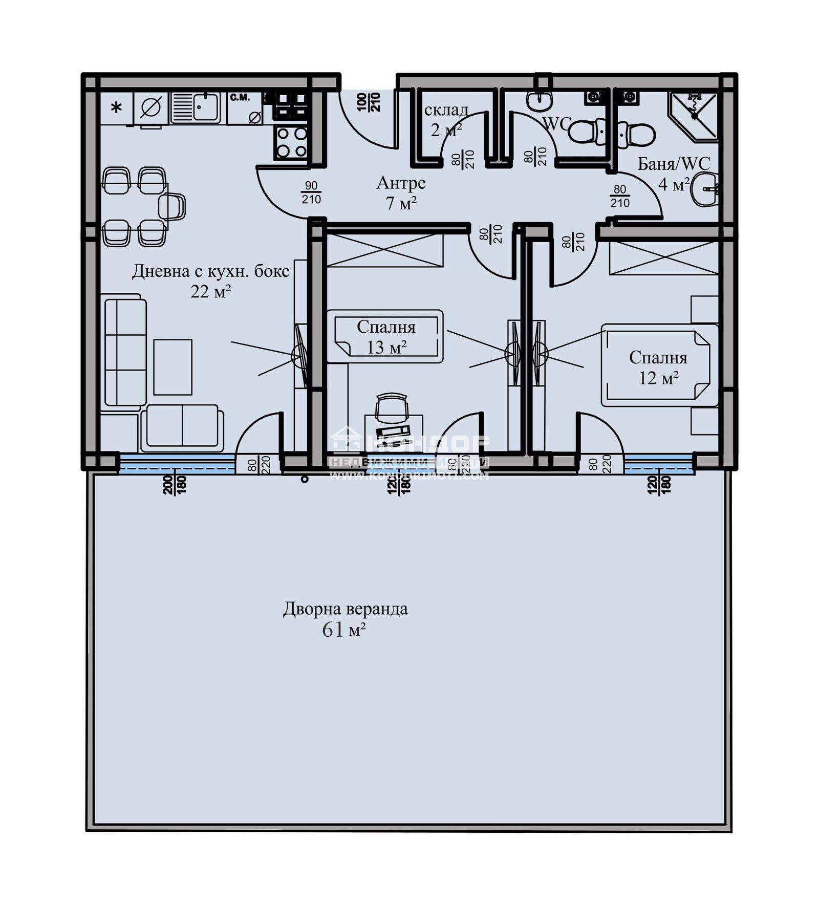 Продава 3-СТАЕН, гр. Пловдив, Кючук Париж, снимка 2 - Апартаменти - 44545128