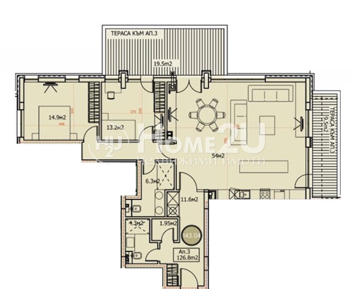 Продава 3-СТАЕН, гр. София, Драгалевци, снимка 9 - Апартаменти - 54212561