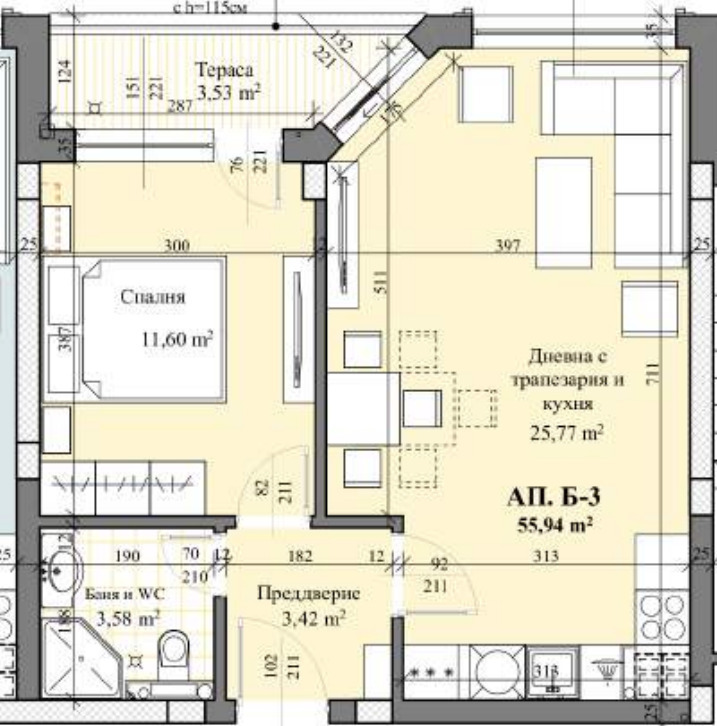 Продава 2-СТАЕН, гр. Пловдив, Христо Смирненски, снимка 7 - Aпартаменти - 46621414