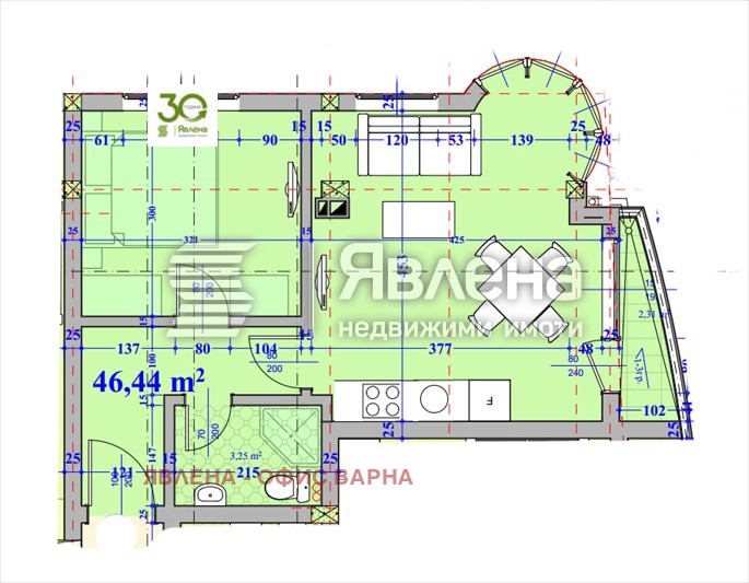 Продава  2-стаен област Добрич , с. Кранево , 57 кв.м | 43901138 - изображение [7]