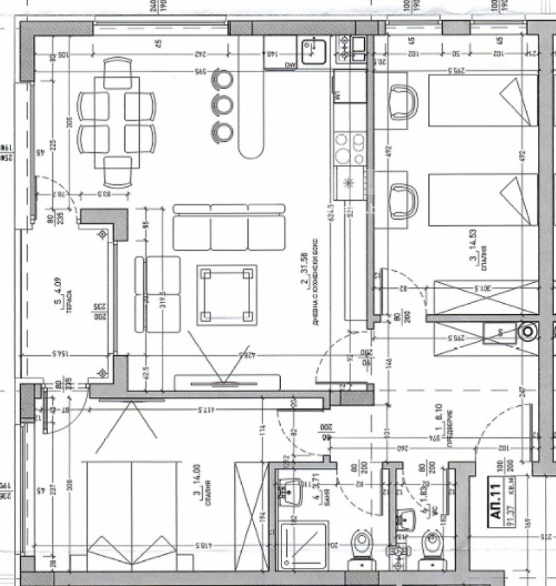 Продава 3-СТАЕН, гр. София, Малинова долина, снимка 2 - Апартаменти - 52650663