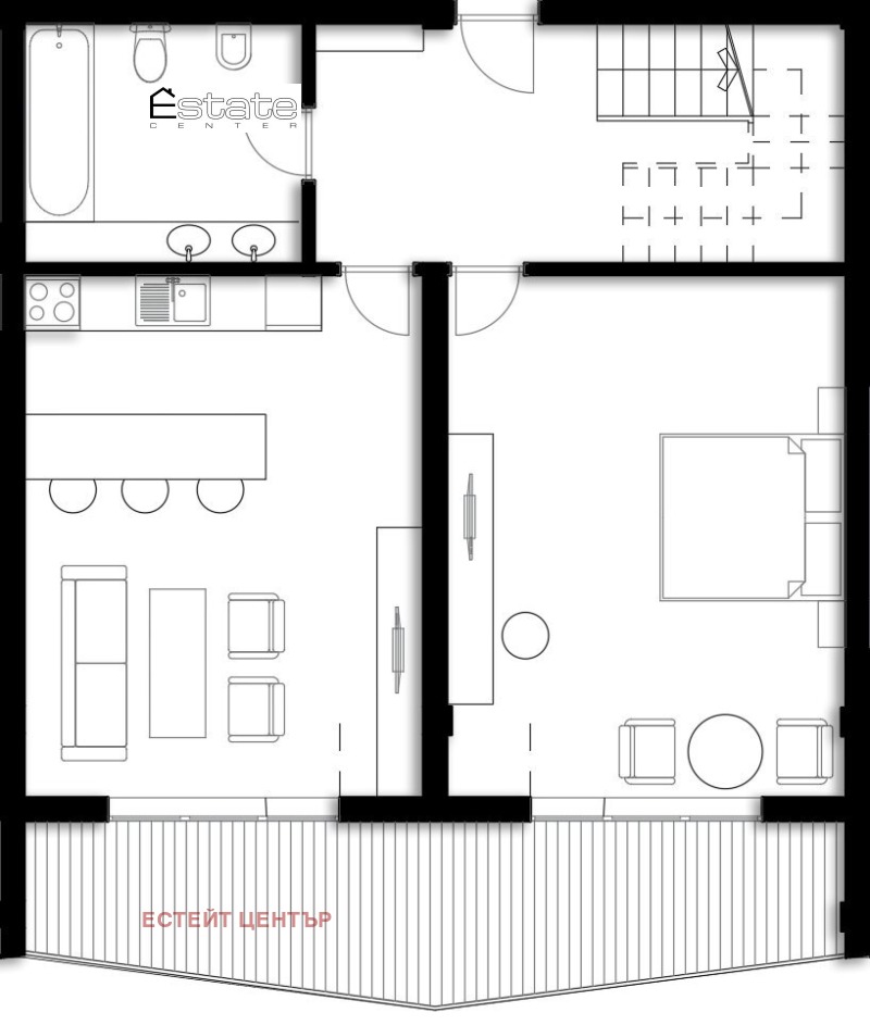 Продава МЕЗОНЕТ, гр. Разлог, област Благоевград, снимка 11 - Апартаменти - 53032740