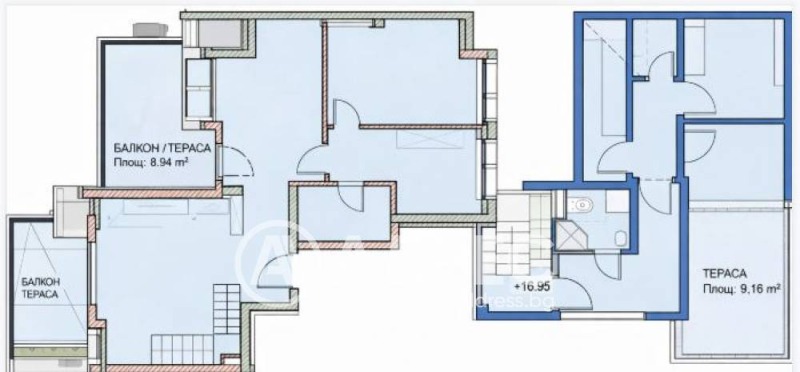 Продава МНОГОСТАЕН, гр. София, Център, снимка 4 - Апартаменти - 53167034