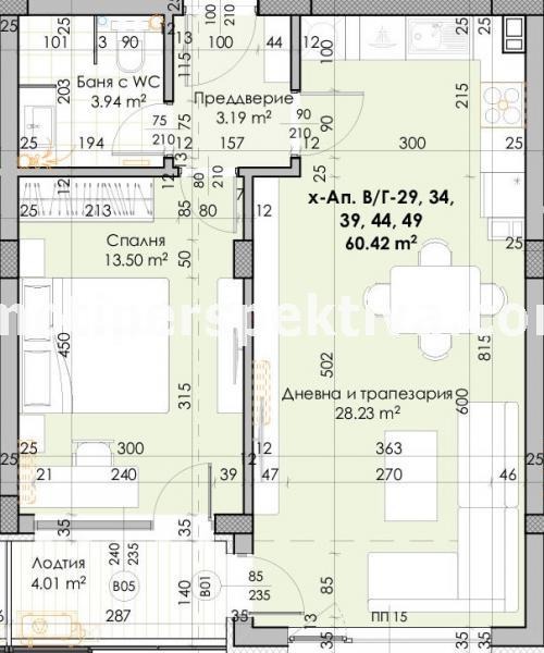 Till salu  1 sovrum Plovdiv , Kjutjuk Parij , 71 kvm | 14899285 - bild [12]