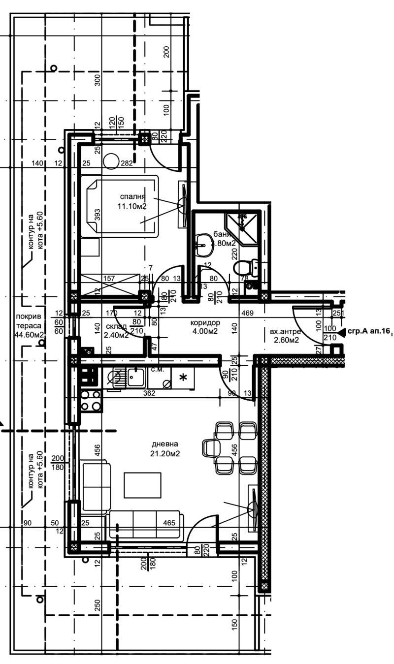 Продава  2-стаен град Пловдив , Беломорски , 113 кв.м | 98525484 - изображение [2]