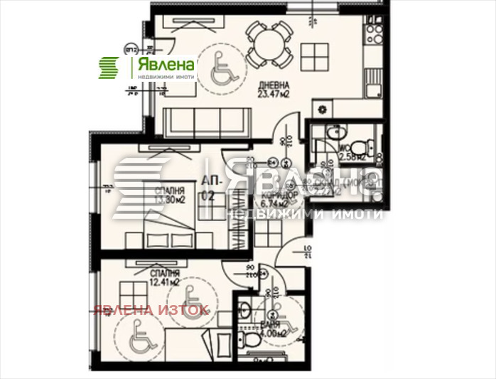 Продава 3-СТАЕН, гр. София, Драгалевци, снимка 3 - Aпартаменти - 49456042