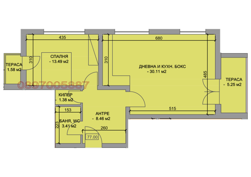 Продава 2-СТАЕН, гр. Пловдив, Христо Смирненски, снимка 1 - Aпартаменти - 48371598