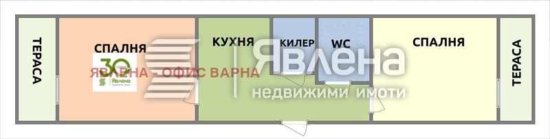Til salgs  2 soverom Varna , Festivalen kompleks , 81 kvm | 33540284 - bilde [2]
