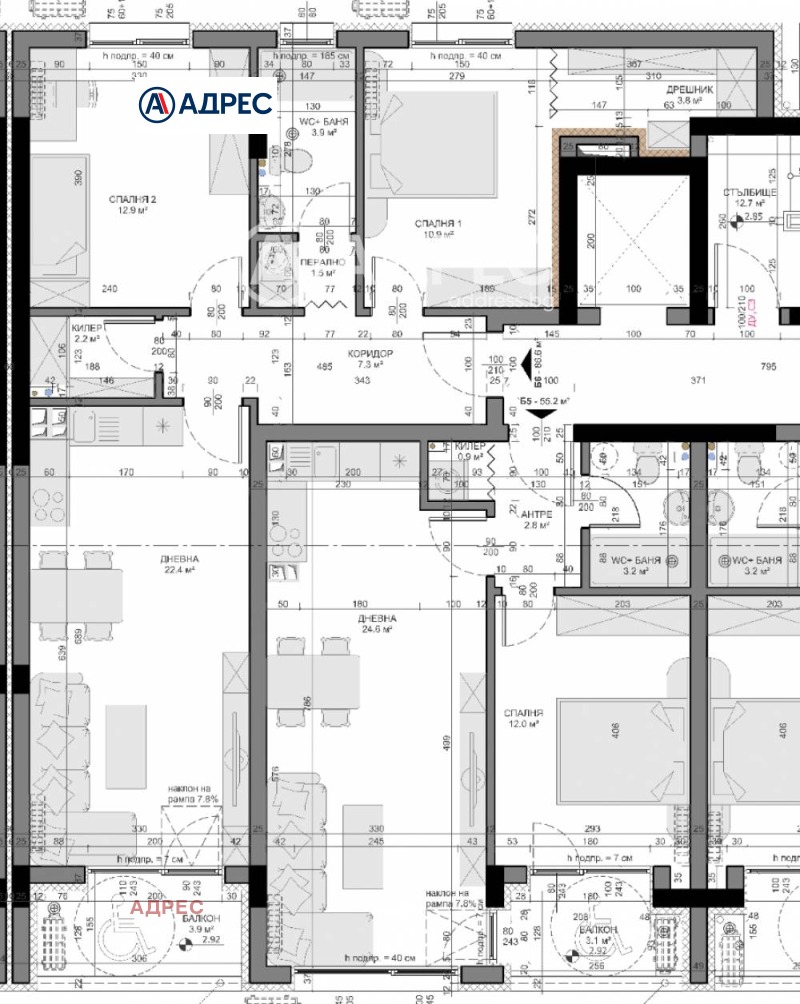 Продава 3-СТАЕН, гр. Варна, Владислав Варненчик 1, снимка 4 - Апартаменти - 52082282