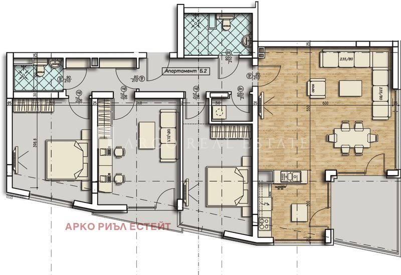 De vânzare  3 dormitoare Sofia , Strelbiște , 173 mp | 38199329 - imagine [2]