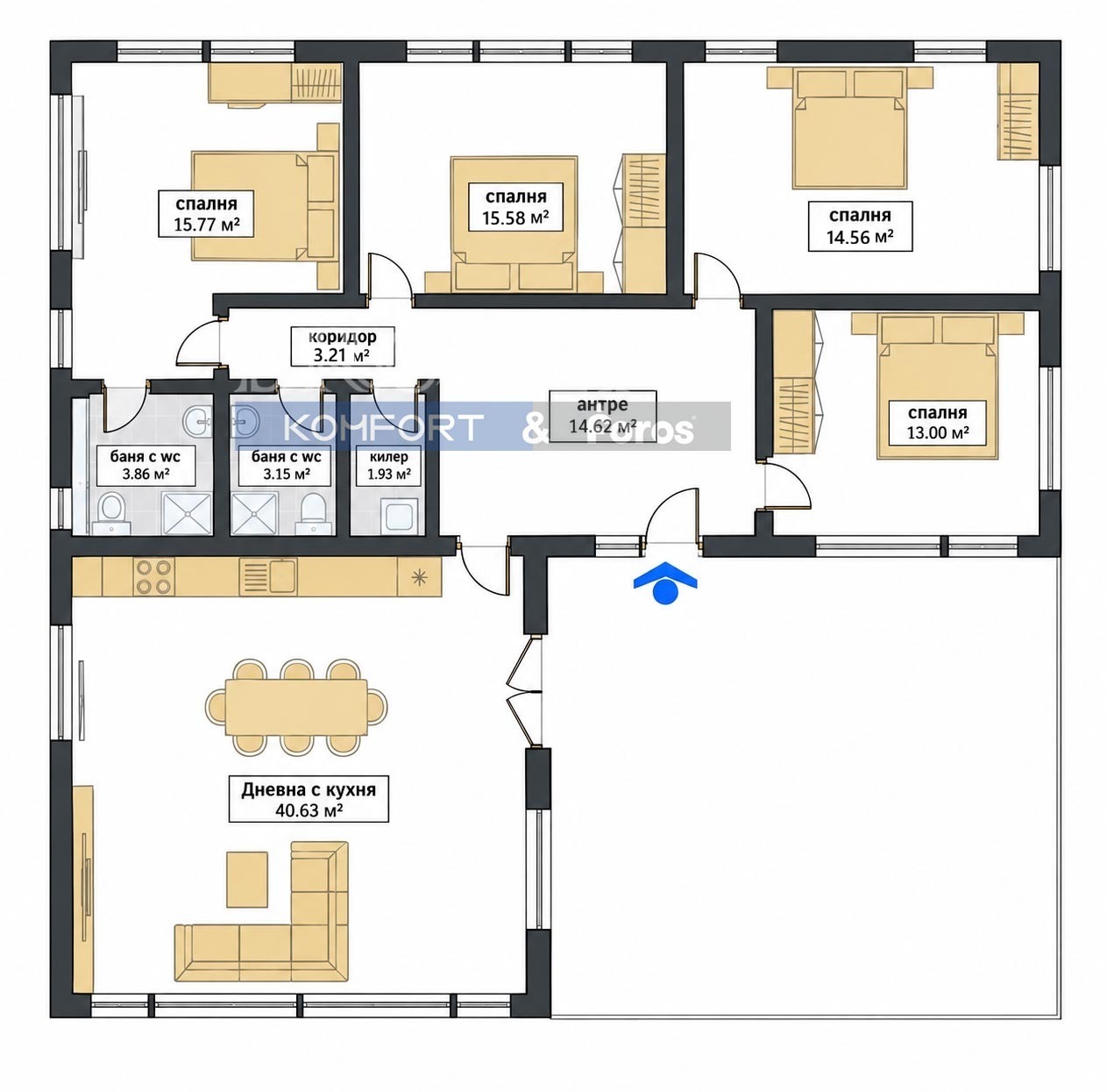 Продава ПАРЦЕЛ, с. Близнаци, област Варна, снимка 3 - Парцели - 56737006